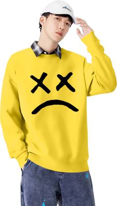 Full Sleeve Printed Men Sweatshirt