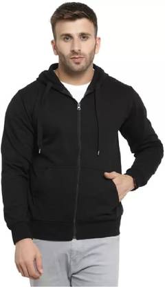 Full Sleeve Self Design Men Sweatshirt