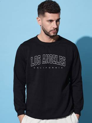 Else & What Full Sleeve Printed Men Sweatshirt