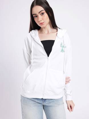 Glitchez Full Sleeve Solid Women Sweatshirt