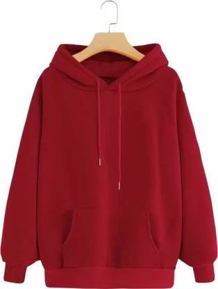 sti Full Sleeve Solid Men Sweatshirt