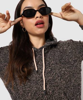 CAMPUS SUTRA Full Sleeve Self Design Women Sweatshirt