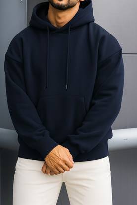 Rockwell Full Sleeve Solid Men Sweatshirt