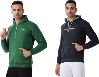 Full Sleeve Solid Men Sweatshirt