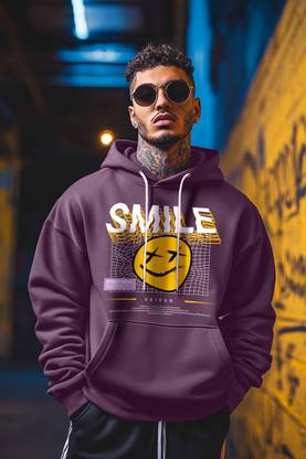 Veirdo Full Sleeve Printed Men Sweatshirt