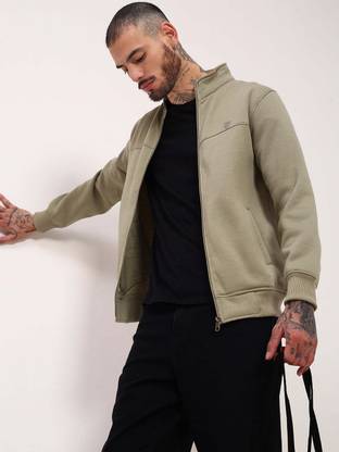 SHOWOFFFF Full Sleeve Solid Men Sweatshirt