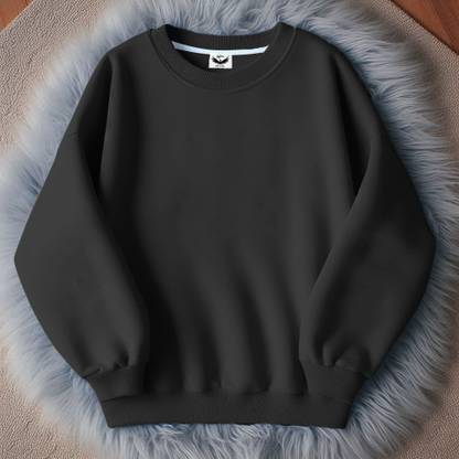 INFIRAX Full Sleeve Solid Men Sweatshirt