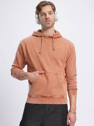 glitchez Full Sleeve Solid Men Sweatshirt