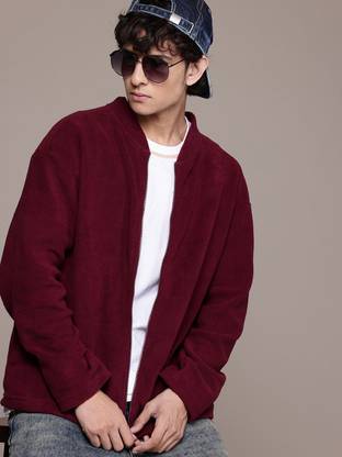 Roadster Full Sleeve Solid Men Sweatshirt