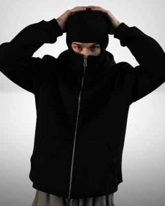 styleverse Full Sleeve Solid Men Sweatshirt