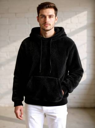 Bellwit Full Sleeve Solid Men Sweatshirt