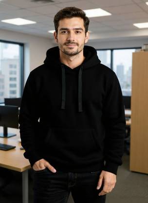 NorthEmeric Full Sleeve Solid Men Sweatshirt