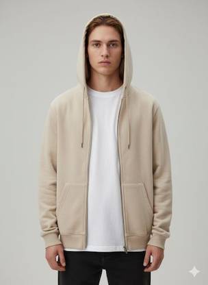 Else & What Full Sleeve Solid Men Sweatshirt