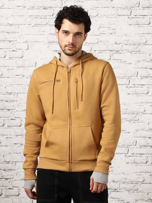 NOBERO Full Sleeve Solid Men Sweatshirt