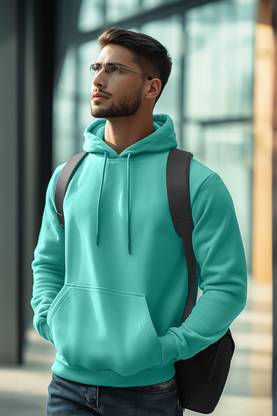 Veirdo Full Sleeve Solid Men Sweatshirt