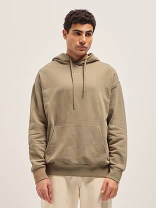 THE BEAR HOUSE Full Sleeve Solid Men Sweatshirt