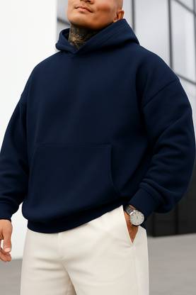 Rockwell Full Sleeve Solid Men Sweatshirt