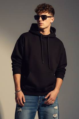 Veirdo Full Sleeve Solid Men Sweatshirt