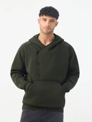 The Souled Store Full Sleeve Solid Men Sweatshirt