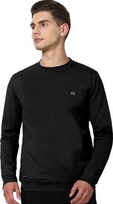 Triptee Full Sleeve Solid Men Sweatshirt