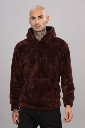 Winwear Full Sleeve Solid Men Sweatshirt