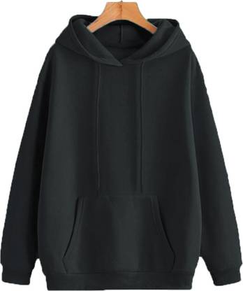 Emeros Full Sleeve Solid Men Sweatshirt