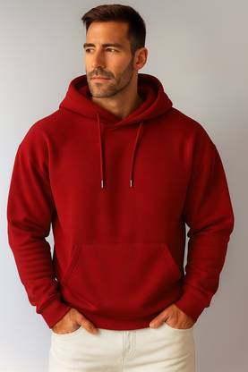 Rockwell Full Sleeve Solid Men Sweatshirt
