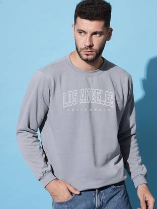 Else & What Full Sleeve Printed Men Sweatshirt
