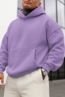 Rockwell Full Sleeve Solid Men Sweatshirt