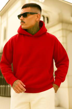 Rockwell Full Sleeve Solid Men Sweatshirt