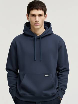 HIGHLANDER Full Sleeve Solid Men Sweatshirt