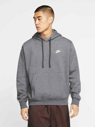 NIKE Full Sleeve Solid Men Sweatshirt