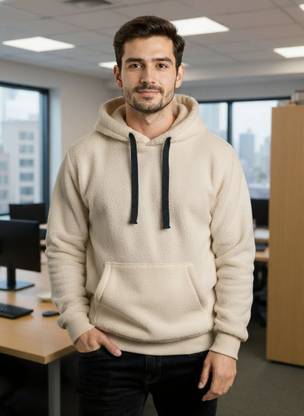 NorthEmeric Full Sleeve Solid Men Sweatshirt