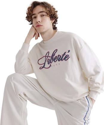 Rare Rabbit Full Sleeve Graphic Print Men Sweatshirt