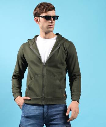 CAMPUS SUTRA Full Sleeve Color Block Men Sweatshirt