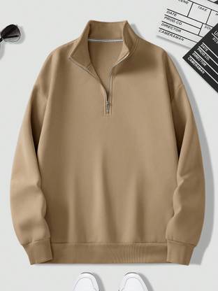 IMSA MODA Full Sleeve Solid Men Sweatshirt