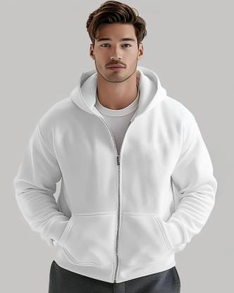 AUSK Full Sleeve Solid Men Sweatshirt