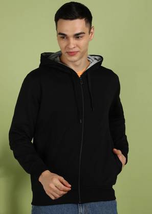 Alan Jones Full Sleeve Solid Men Sweatshirt