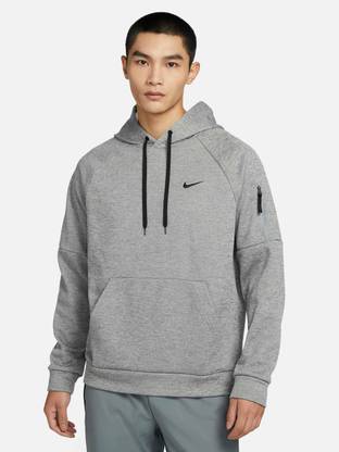 NIKE Full Sleeve Solid Men Sweatshirt