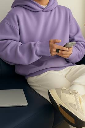 Rockwell Full Sleeve Solid Men Sweatshirt