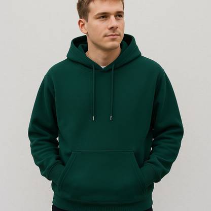 Else & What Full Sleeve Solid Men Sweatshirt