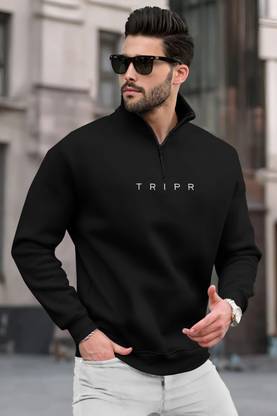 TRIPR Full Sleeve Printed Men Sweatshirt