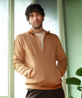 CAMPUS SUTRA Full Sleeve Solid Men Sweatshirt