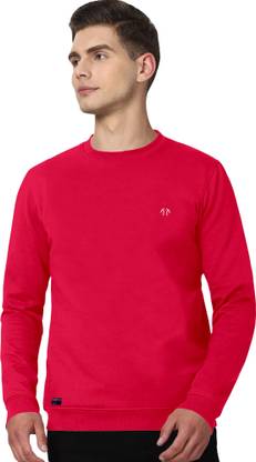 Triptee Full Sleeve Solid Men Sweatshirt