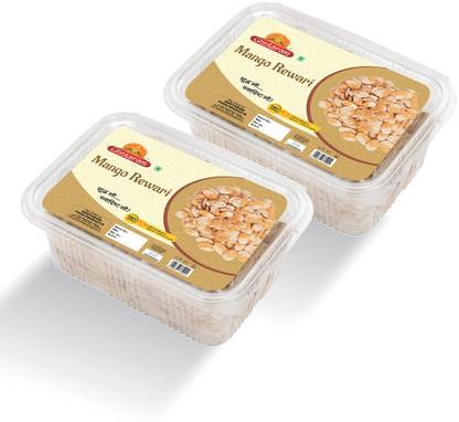 GHOTARAM Handmade Revdi / Mango Ke Revadi / TIL-Mango-Revari-GAJAK | Aam Revari-480g*2Pk Box