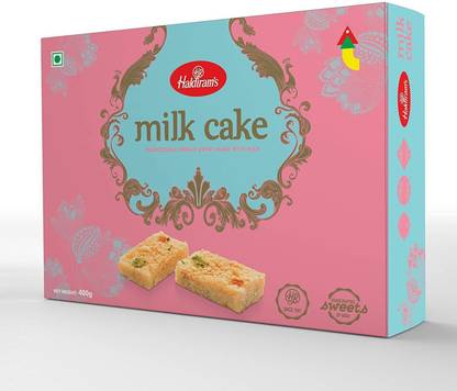 Haldiram's Milk Cake 400 g X 1 Pcs Box