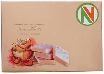 Nature Vit Premium Kaju Katli Sweets, 500g [Most Special Mithai for Diwali Celebration] Box
