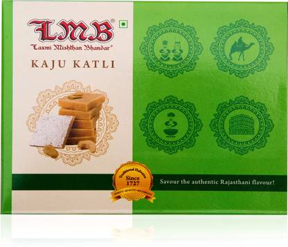 laxmi misthan bhandar Kaju Katli Box