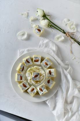 vijay dairy products ROSE BARFI 250gm Vacuum Pack