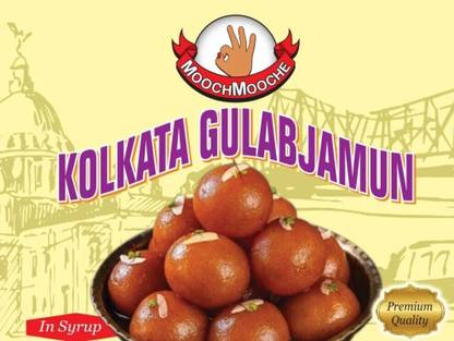 MOOCHMOOCHE Gulab Jamun Authentic Bengali Kolkata's Pantua | Ready to eat | Perfect Flavor Tin